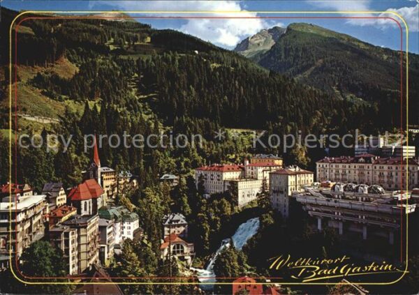 Badgastein Thermalbad Tauernbahn Graukogel Feuersa