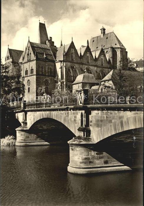 Marburg Lahn Philippsuniversität Lahnbrücke