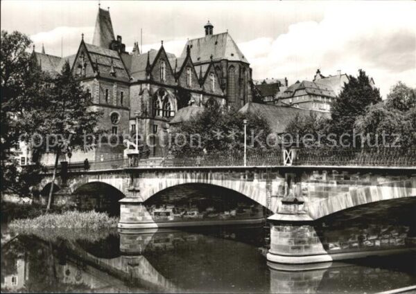 Marburg Lahn Philippsuniversität Lahnbrücke