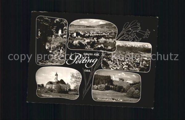 Peiting Lourdes Grotte Total Wieskirche Hohenpe