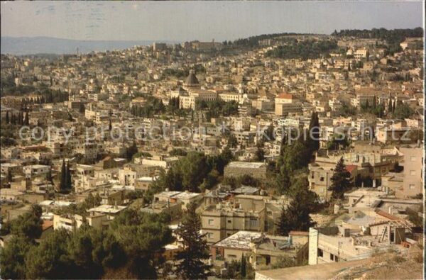 Nazareth Israel Fliegeraufnahme