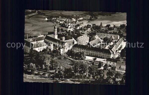 Ochsenhausen Ehem Benediktinenkloster Fliegeraufnahm