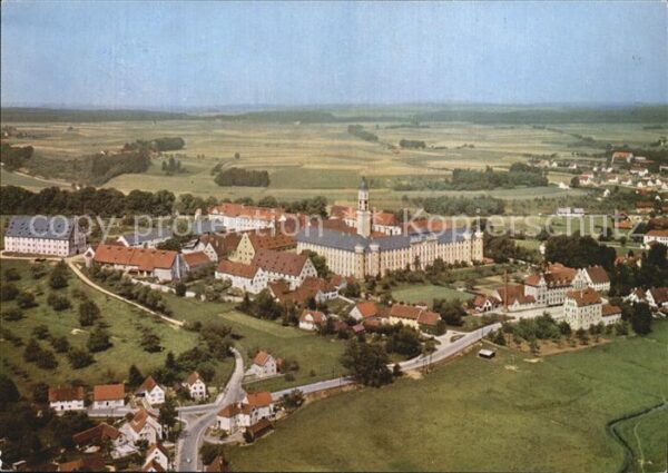 Ochsenhausen Ehem Benediktinenkloster Fliegeraufnahm
