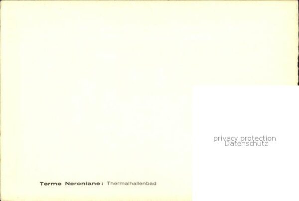 Montegrotto Terme Terme Neroniane Thermalhallenbad – Bild 2