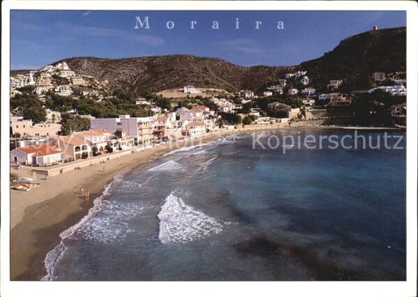 Moraira Fliegeraufnahme