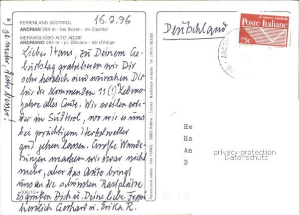 Andrian im Etschtal Panorama – Bild 2