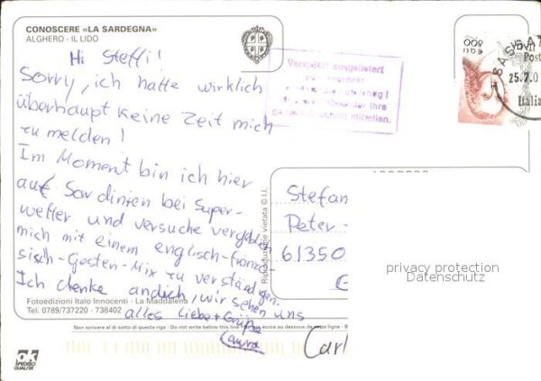 Alghero Fliegeraufnahme – Bild 2