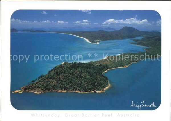 Whitehaven Australia Great Barrier Reef View aerial
