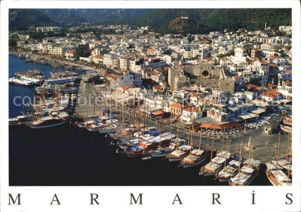Marmaris Hafen Fliegeraufnahme