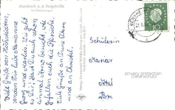 Auerbach Bergstrasse Im Fürstenlager – Bild 2