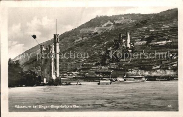 Bingen Rhein Mäuseturm Bingerbrück