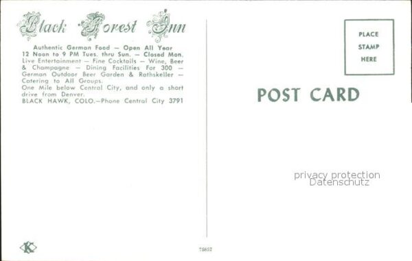 Central City Colorado Black Forest Inn – Bild 2