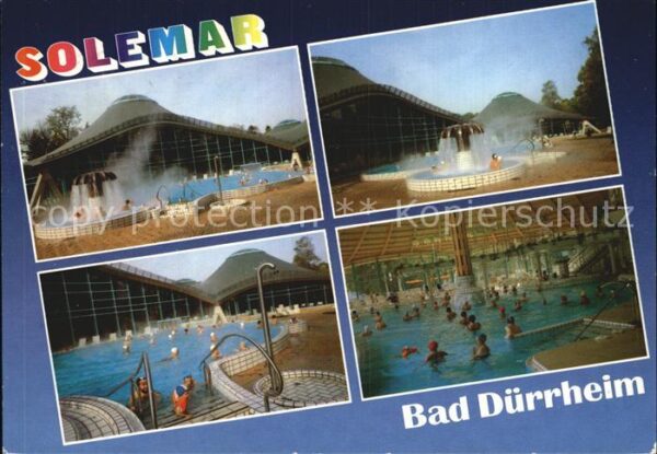 Bad Duerrheim Solemar Heilbad Teilansichten