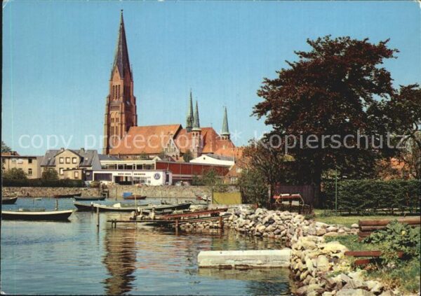 Schleswig Schlei Hafen und Dom