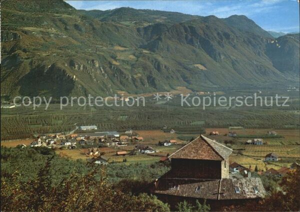 Andrian Panorama Südtiroler Weinstrasse