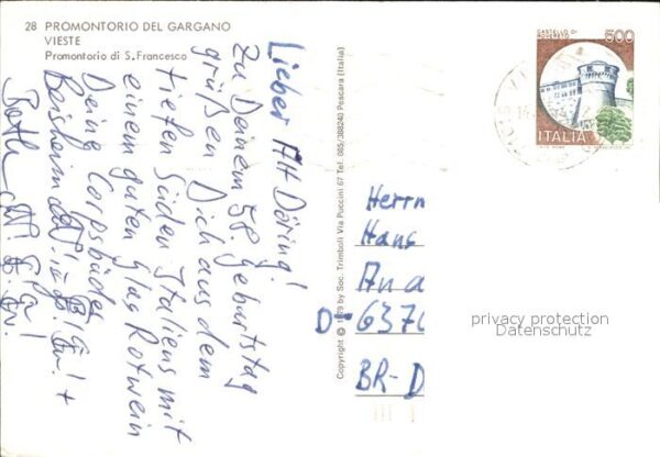 Gargano Promontorio die San Francesco Fliegerau – Bild 2