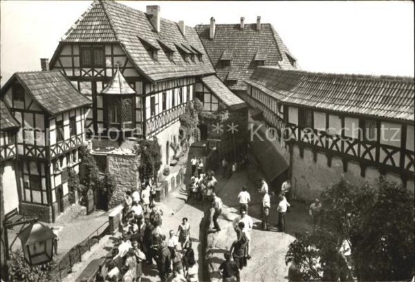 Eisenach Thueringen Vogtei mit Nürnberger Erker Ritterhaus