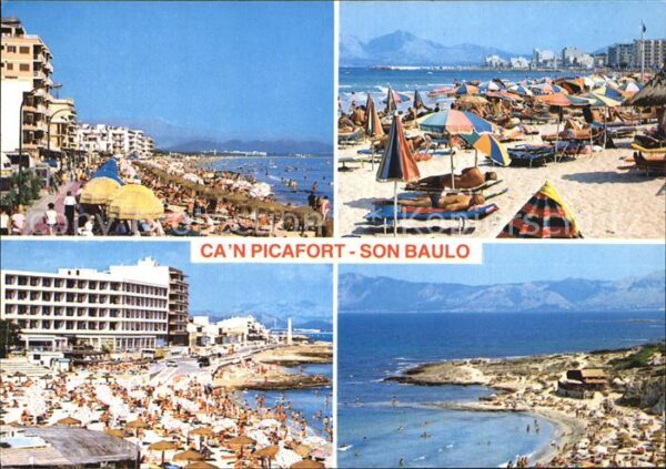 Can Picafort Mallorca Son Baulo Strandpartien