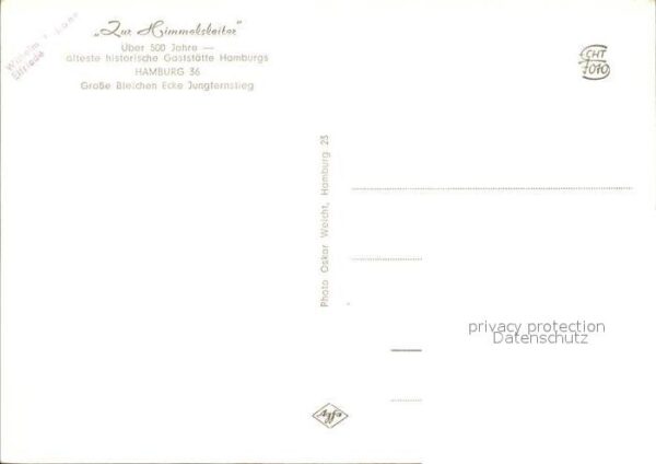 Hamburg Historische Gaststätte Zur Himmelsleite – Bild 2