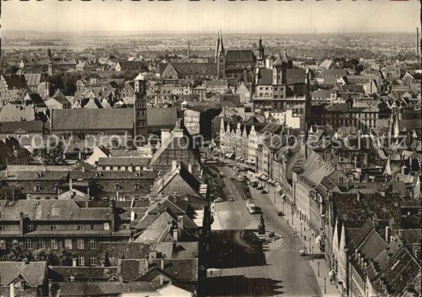 Augsburg Blick von St Ulrich