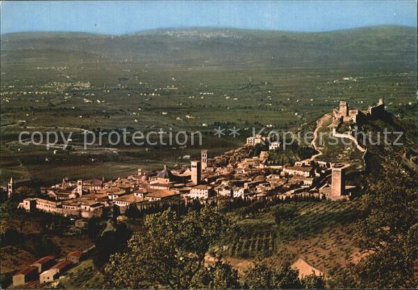 Assisi Umbria Panorama