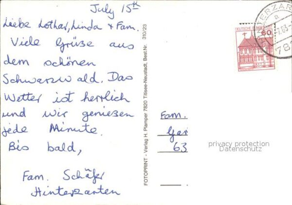 Titisee-Neustadt Panorama Kurhaus Fährschiffe Bootsliege – Bild 2