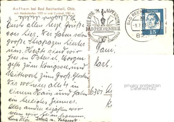 Bad Reichenhall mit Hochstaufen und Zwiesel – Bild 2