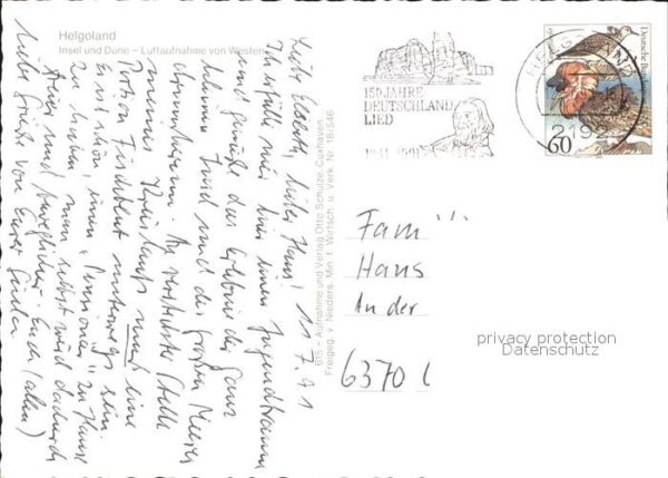 Helgoland Insel und Düne Fliegeraufnahme – Bild 2