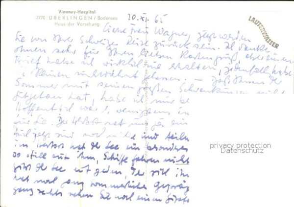 Ueberlingen Bodensee Vianney Hospital Haus der Vorsehung – Bild 2
