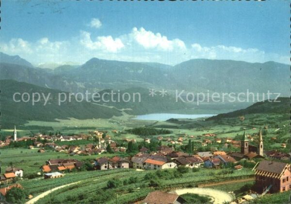 Kaltern Weinstrasse Tirol Panorama
