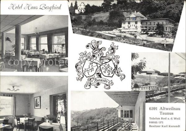 Altweilnau Hotel Haus Bergfried Gasträume Terrasse