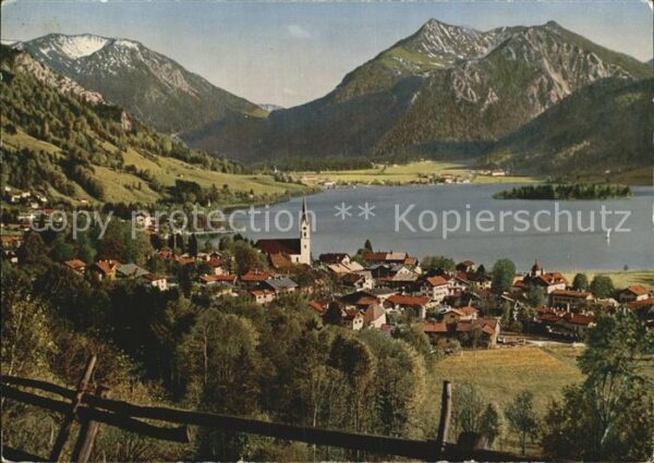 Schliersee mit Brecherspitz und Jägerkamp