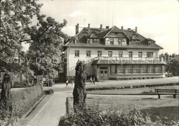 Hartha Tharandt Erholungsheim im Forsthaus