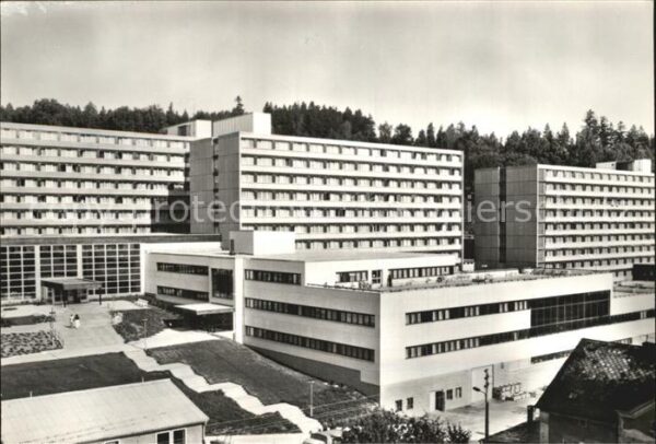 Bad Elster Therapiegebäude und Bettenhäuser