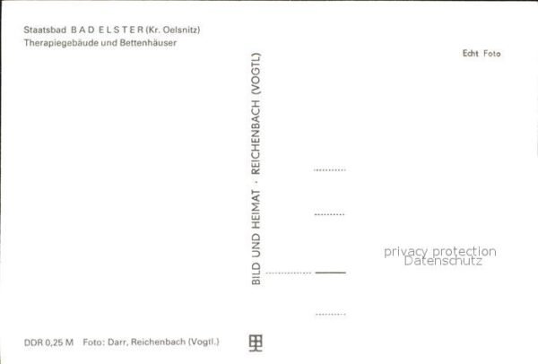 Bad Elster Therapiegebäude und Bettenhäuser – Bild 2