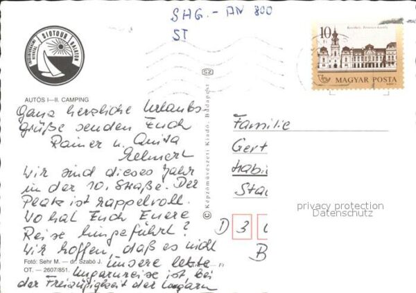 Ungarn Autos Camping – Bild 2