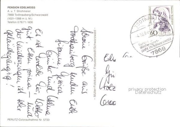 Todtnauberg Pension Edelweiss – Bild 2