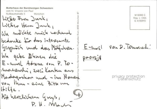 Muenchen Fliegeraufnahme Mutterhaus der Barmherz – Bild 2