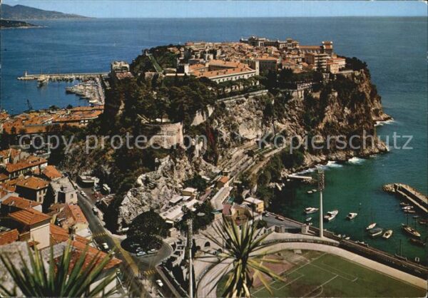 Monaco Fliegeraufnahme Palast