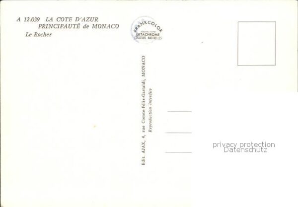 Monaco Fliegeraufnahme Palast – Bild 2