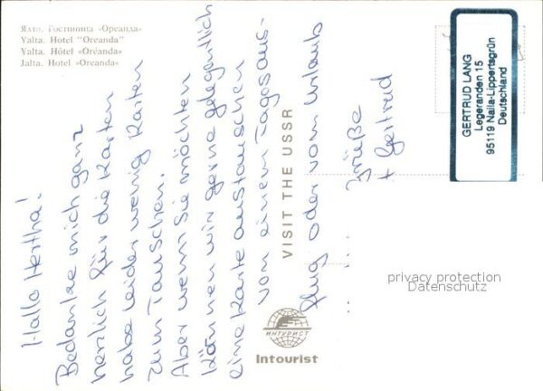 Jalta Yalta Krim Crimea Hotel Oreander – Bild 2
