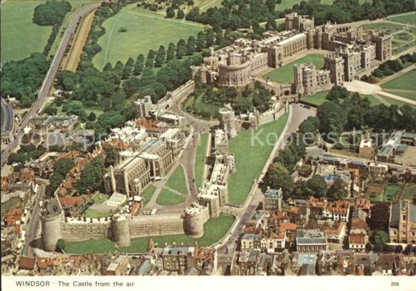 Windsor Castle Fliegeraufnahme