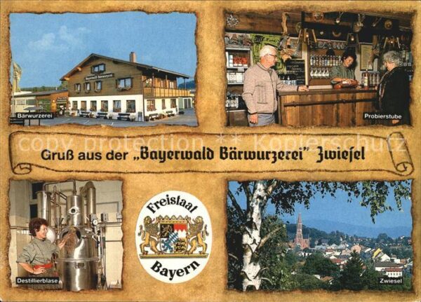 Zwiesel Niederbayern Bayerwald Bärwurzerei