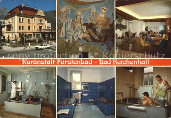 Bad Reichenhall Kuranstalt Fürstenbad