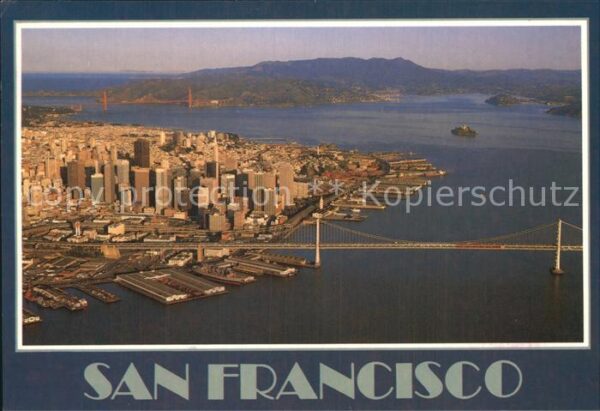 San Francisco California Fliegeraufnahme