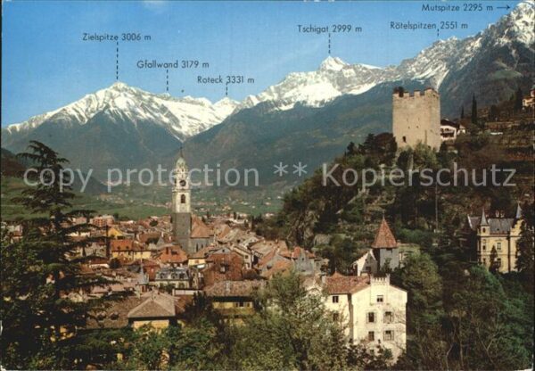 Merano Meran Zielspitze Gfallwand