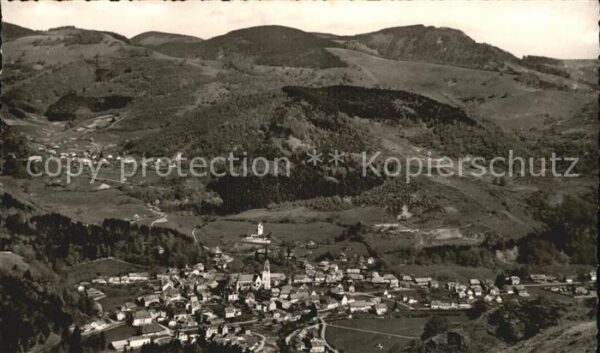 Schoenau Schwarzwald Panorama