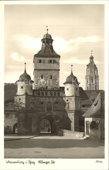 Weissenburg Bayern Ellinger Tor