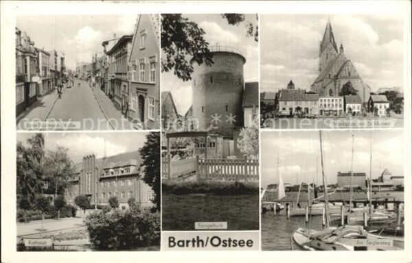 Barth Ernst Thälmann Straße Marktplatz Sankt