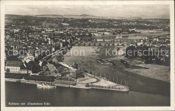 Koblenz Rhein Deutsches Eck
